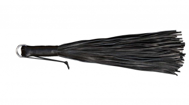 Lederpeitsche 63 cm lange Echt-Leder-Peitsche